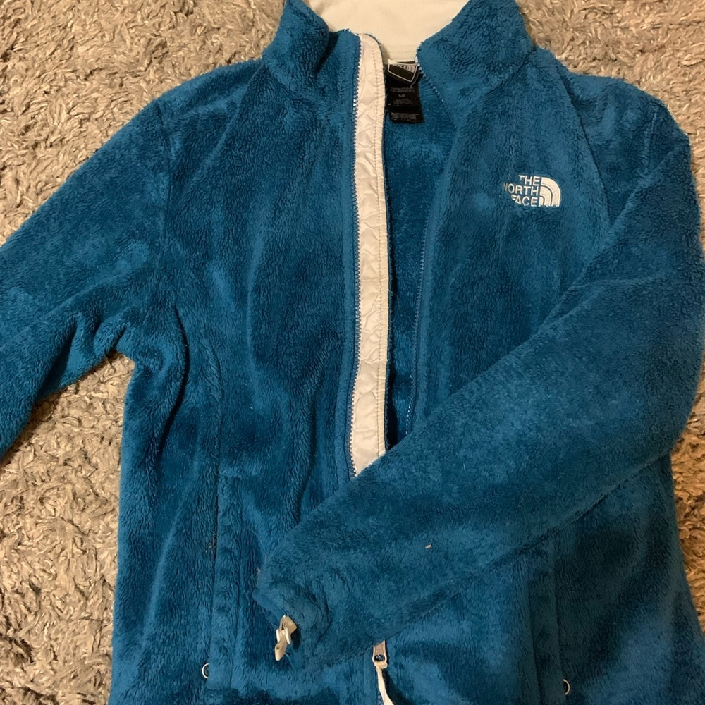 North face fleece zip up